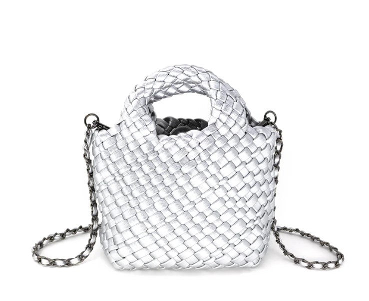 Braided Clutch Bag