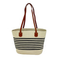 Tapa Rattan Beach Shoulder Bag BG4225-3 Ivory