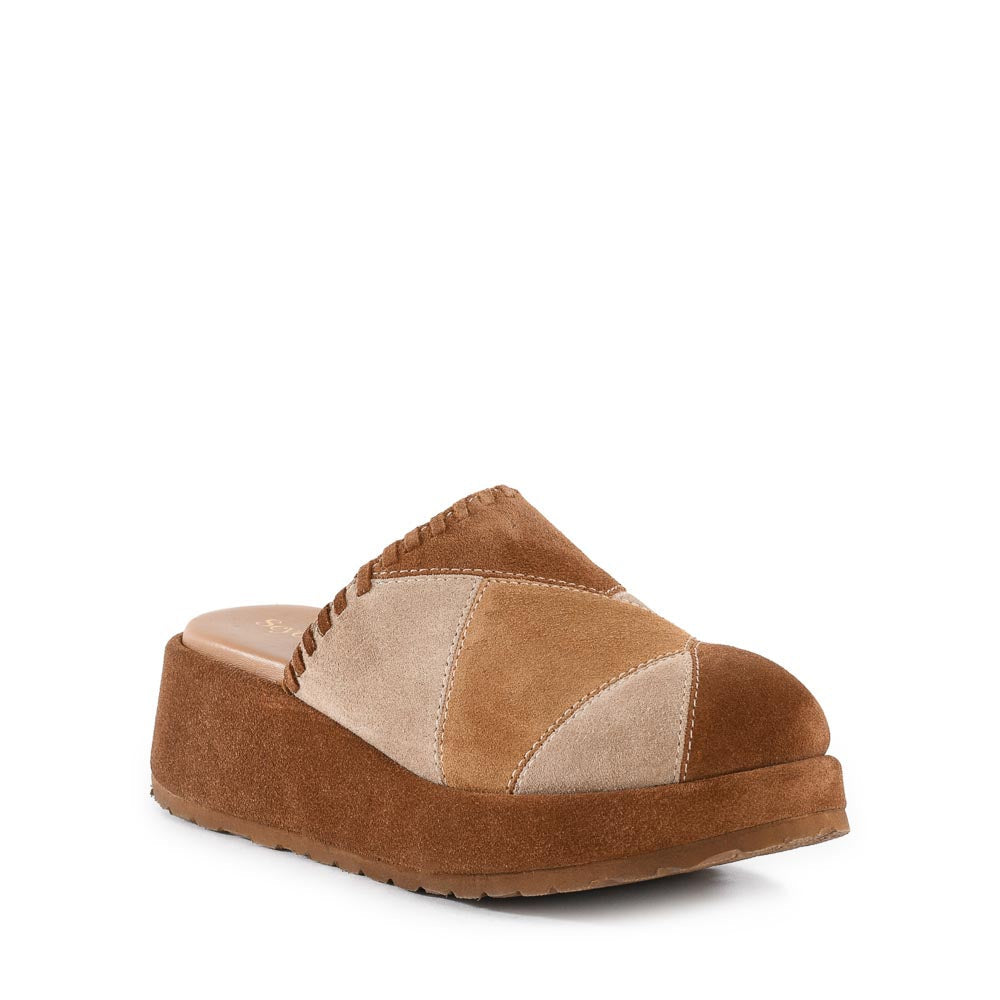 Seychelles Whammy Suede Platform Mule